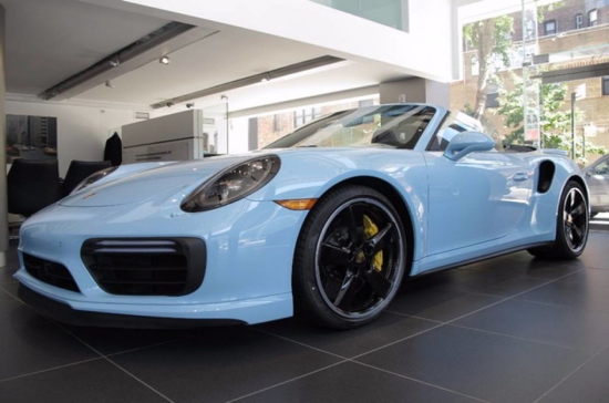 2017 Porsche 911 Turbo S Cabriolet