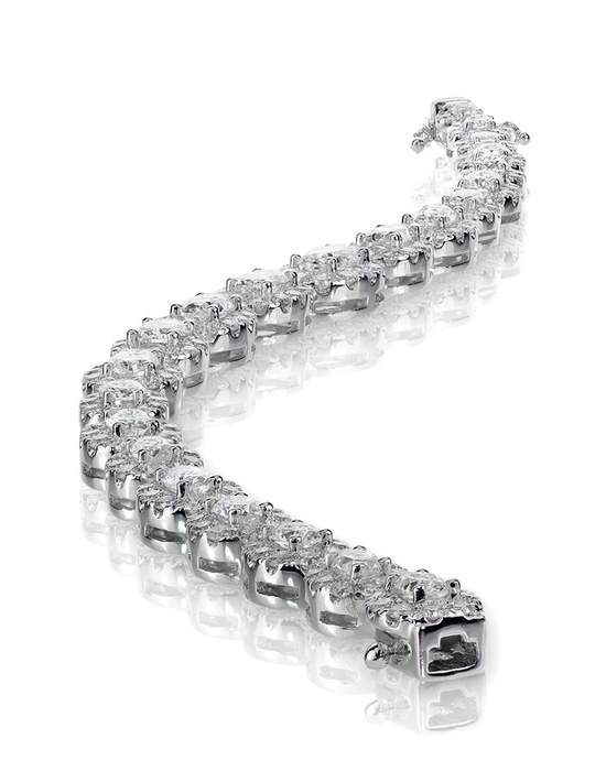 Renaissance 4 Prong Tennis Bracelet 7 1/4"