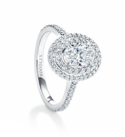 Boodles Double Vintage Oval Ring