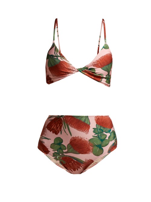 Adriana Degreas Fiore Floral Print Bikini OnceOff