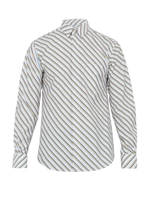Cobra S.C. Tri Stripe Cotton Poplin Shirt OnceOff