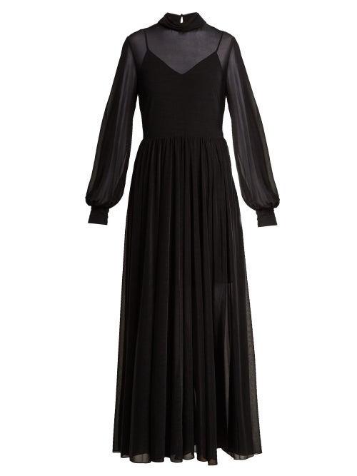 Diane Von Furstenberg High Neck Maxi Dress OnceOff