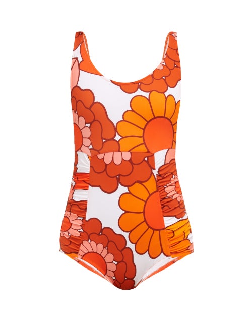 Dodo Bar Or Adinna Floral Print Jersey Swimsuit OnceOff