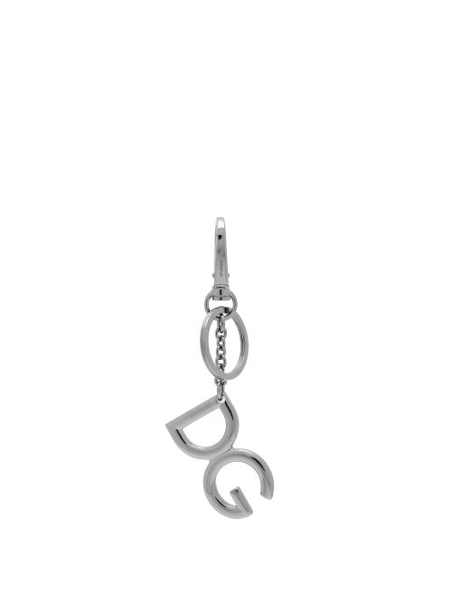 Dolce & Gabbana Logo Plaque Metal Key Ring OnceOff