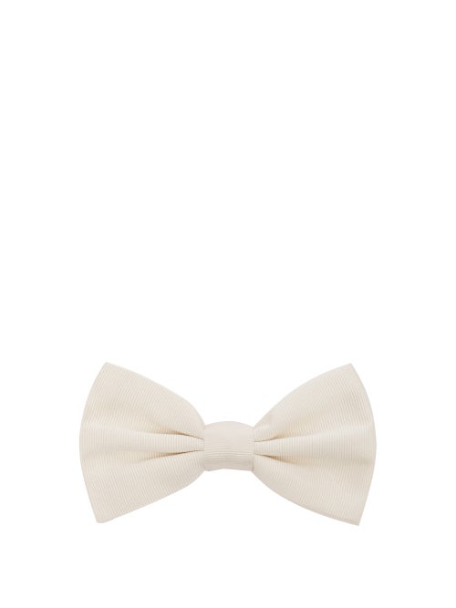 Dolce & Gabbana Silk Faille Bow Tie OnceOff