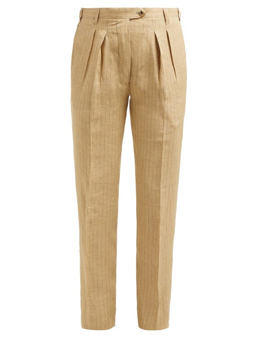 Giuliva Heritage Collection The Husband High Rise Linen Trousers OnceOff