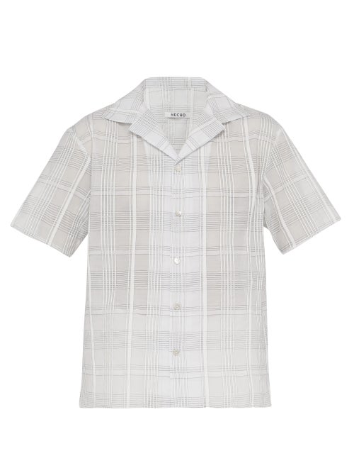 Hecho Checked Silk Blend Shirt OnceOff