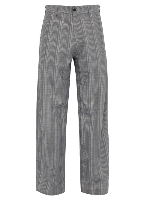 Hope Wind Checked High Rise Trousers OnceOff
