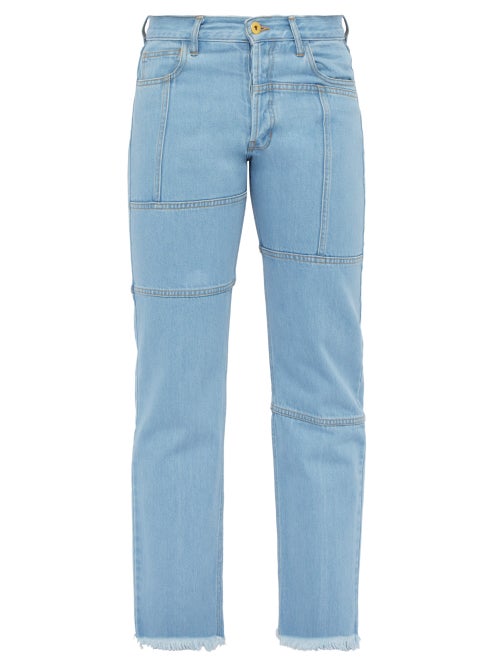 Marques'Almeida Panelled Straight Leg Jeans OnceOff