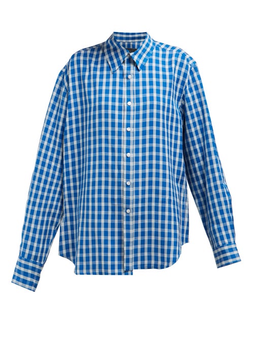Martine Rose Wonky Checked Shirt OnceOff