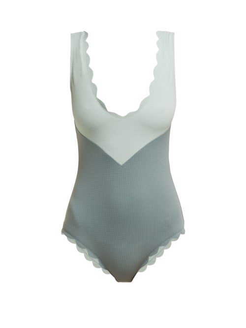 Marysia  Kamas Scallop Edged Swimsuit OnceOff