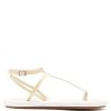 Mm6 Maison Margiela Padded Sole Leather Sandals OnceOff
