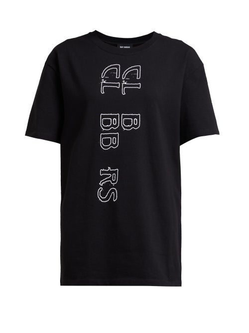 Raf Simons  Clubbers Cotton Jersey T Shirt OnceOff