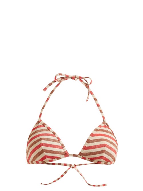 Solid & Striped The Wendy Striped Bikini Top OnceOff