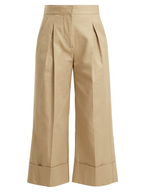 Summa Pleated Detailed Cotton Trousers OnceOff