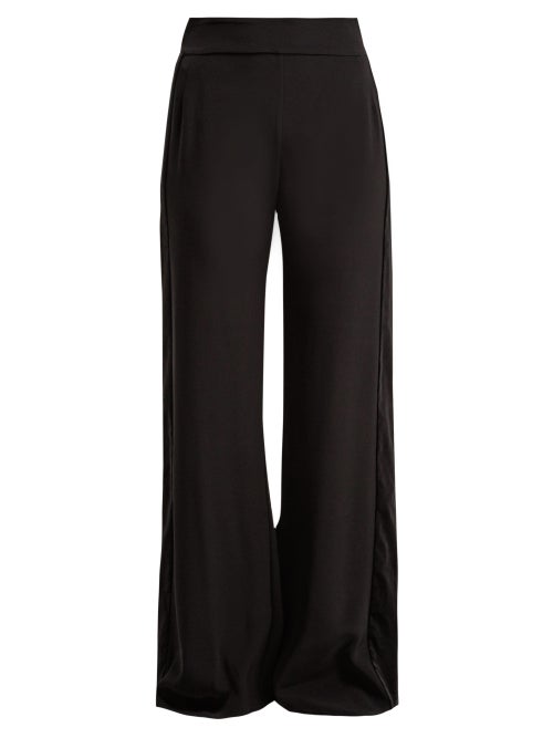Zeus + Dione Alcyone Side Striped Crepe Trousers OnceOff