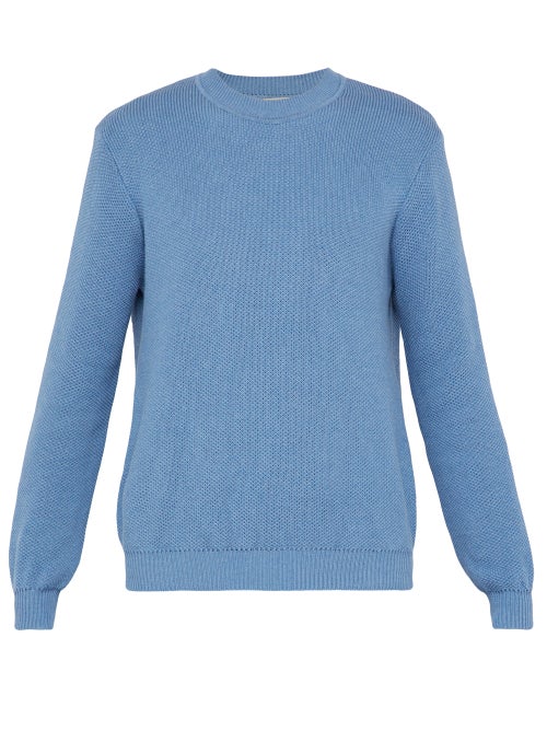 Éditions M.R Ischia Crew Neck Cotton Sweater OnceOff