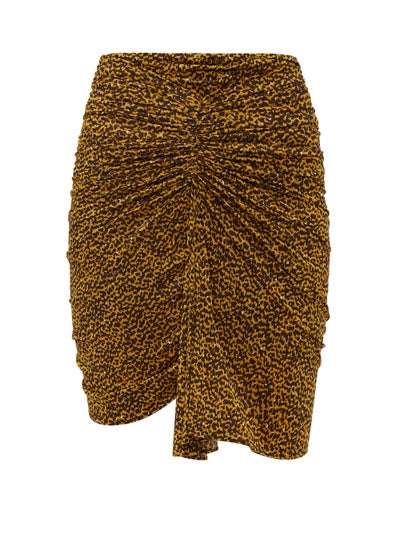 Isabel Marant Jomily Ruched Leopard OnceOff